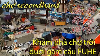 Du Lịch Đài Loan Khám phá chợ trời dưới gầm cầu FUHE #16 | chợ Secondhand nhiều đồ độc và rẻ | TDTV