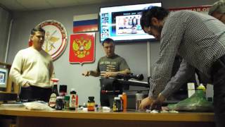 Профессиональная чистка нарезного оружия. Часть 4