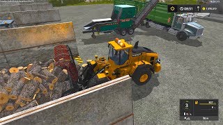 Farming Simulator 17 Timelapse #1 Biggest Woodchips Ever !!