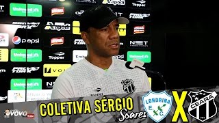 [Série B '16] Coletiva Sérgio Soares | Pré-jogo Londrina EC X Ceará SC | Canal do Vovô
