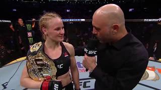 UFC 231 Валентина Шевченко слова после боя