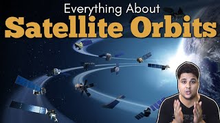 Different Types Of Satellite Orbit Explained In Hindi..