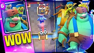 GOBLIN GIANT Gameplay - CLASH ROYALE UPDATE - MOLT