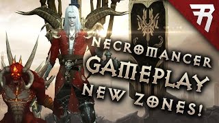 NECROMANCER GAMEPLAY - New Zones! (Diablo 3 2.6 beta)