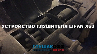Конструкция глушителя Lifan X60 - причины выхода из строя | ГлушакоФФ