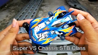 Test Kecepatan TAMIYA Mini 4WD SPIN VIPER STB dengan Dinamo Mabuchi # TAMIYA Test Run