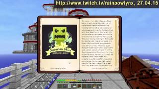 Анонс стрима на твиче! Как пройти карту майнкрафт FTB Agrarian Skies