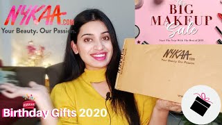 Huge NYKAA Sale Haul (Starts 150/-) Free Birthday Gifts | MCaffiene Face Serum Review