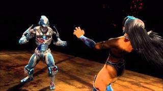 Mortal Kombat 9 - Cyber Sub Zero "Brain Freeze" Fatality