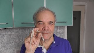 Конденсат на трубе холодной...(Runback on a pipe cold...)