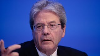European Commissioner Gentiloni on Coronavirus Threat, ECB Policy