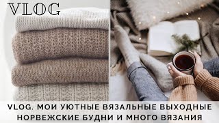 VLOG 27 | МОИ УЮТНЫЕ ВЯЗАЛЬНЫЕ ВЫХОДНЫЕ | ПРОЦЕССЫ ЯНВАРЯ | НОРВЕЖСКИЕ БУДНИ | ВЯЗАНИЕ