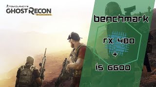 RX 480 + i5 6600 - Ghost Recon: Wildlands ‹ GamerPC › BR