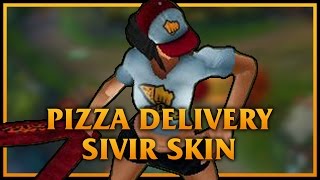 Pizza Delivery Sivir LoL Custom Skin ShowCase