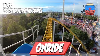 King (Vancraeyenest) - Foire du Trône Paris | Soquet | Roller Coaster | POV