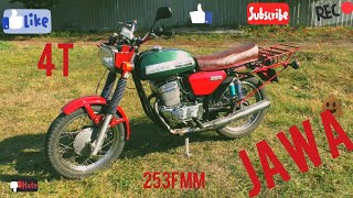 ЯВА 350 с китайским двигателем 253fmm