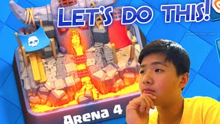 PUSH TO ARENA 4 | CLASH ROYALE #5