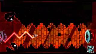 Geometry Dash - Dance Massacre by Hinds (Demon) Complete + 3 Coins (Live)