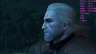 4K: SLI 980 Ti in The Witcher 3: Wild Hunt (AA ON)