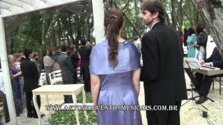 Piu José Gastronomia- Quarteto + 2 clarins- Marcha Nupcial Mendelssohn