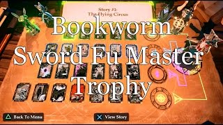 Bookworm Trophy and Sword Fu Master Trophy - Stories: The Path of Destinies