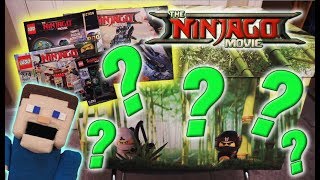 LEGO Ninjago Movie SURPRISE EASTER Egg Box Unboxing sets Trailer Contest full movie Puppet Steve