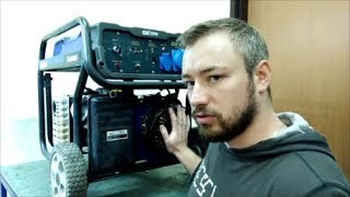 Ремонт генератора 7кВт,- рвет шнур пускового, колбасит двигатель