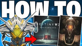 Destiny 2: How To Glitch Into Shadowkeep / Season Of The Undying (Secret Area) Taken Sekrion Nexus?