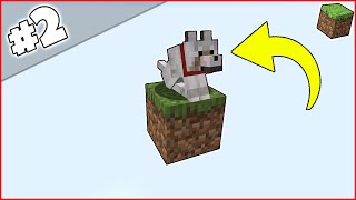 ВЫЖИВАНИЕ НА 1 БЛОКЕ #2 / НОВЫЙ ДРУГ! - (мир из одного рандомного блока в Minecraft)