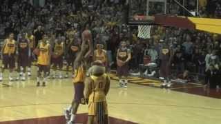 Gopher Basketball Slam Dunk Competition
