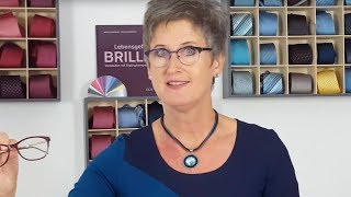 Welche Brillenfarbe passt zu mir? Video mit Tipps von der Brillenexpertin Teil 2