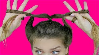 5 КРУТЫХ ПРИЧЁСОК, КОТОРЫЕ ЛЕГКО СДЕЛАТЬ ДОМА / Tanya StreLove