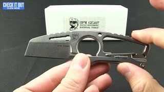 DPx Gear HIT Cutter Fixed Blade Knife Overview