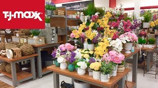 TJ MAXX SPRING 2020 EASTER HOME DECOR DECORATIONS SHOP WITH ME SHOPPING STORE WALK THROUGH 4K