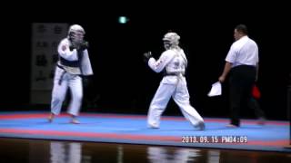 2013　第18回全・日本拳法高校女子個人選手権大会　決勝戦