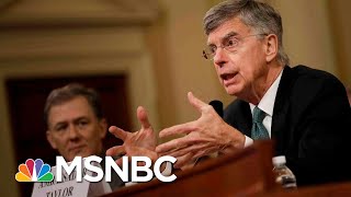 Nicolle Wallace: Bill Taylor's Bombshell Testimony Draws Direct Line To Trump | MSNBC