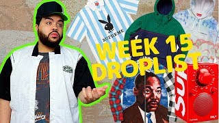 SUPREME SS18 WEEK 15 FULL DROPLIST THOUGHTS TIVOLI SPEAKER, SPLIT ANORAK, MLK TEE & MORE!