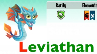 How I Breed Rare LEVIATHAN DRAGON | Elfic vs Blizzard Dragon LV 10