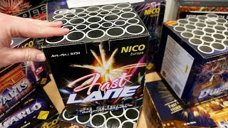 NEUHEIT Fast Lane Batterie Feuerwerk Nico Europe | PyroExtremGermany