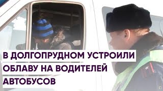 В ДОЛГОПРУДНОМ УСТРОИЛИ ОБЛАВУ НА ВОДИТЕЛЕЙ АВТОБУСОВ