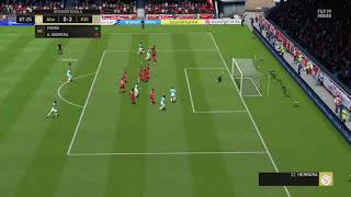 This time Rooney!!  Still got the touch.  FIFA 19