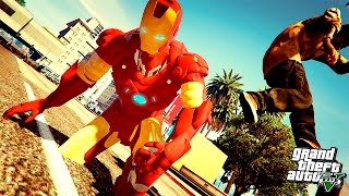 ГТА 5 МОДЫ ЖЕЛЕЗНЫЙ ЧЕЛОВЕК ПОПАЛ В ЗОМБИ АПОКАЛИПСИС В GTA 5 ! ЭКСПЕРИМЕНТЫ В ГТА! ОБЗОР МОДА В GTA