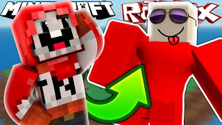 EXPLODINGTNT PLAYS ROBLOX!? | Minecraft & Roblox