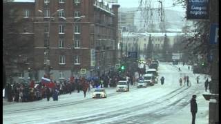 Олимпийский огонь в Нижнем Тагиле