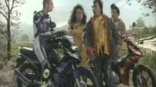 yamaha jupiter MX baru - komeng, valentino rossi & nicta gina