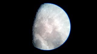 Луна из телескопа Celestron PowerSeeker 70AZ