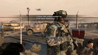 Modern Warfare 2, full walkthrough (Veteran difficulty), Mission 1 - "S.S.D.D."