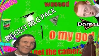 THE BIGGEST MLG GREEN SCREEN PACK [FREE DOWNLOAD]