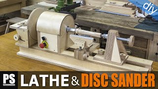 Homemade Lathe & Disc Sander Part2