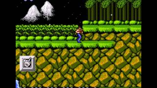Contra | Прохождение | Уровень 1